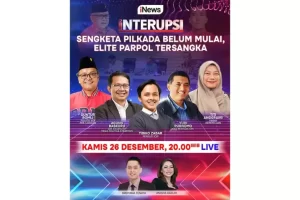 Pilkada Belum Dimulai, Elite Parpol Tersangka Akan Beradu Argumen Malam Ini di iNews Bersama Anisha Dasuki, Bremana Tenaya, dan Narasumber Kredibel Lainnya