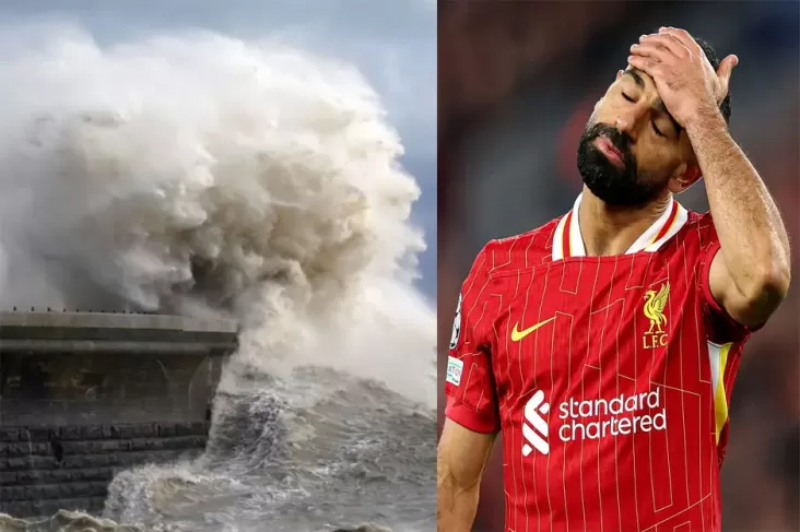 Pertandingan Derby Merseyside Ditunda Akibat Badai Darragh yang Melumpuhkan, Liverpool vs Everton Terganjal!
