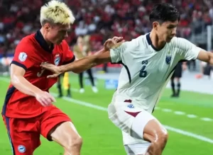 Drama Terjadi di Menit Akhir, Thailand Menang Telak 4-2 atas Singapura di Piala AFF 2024