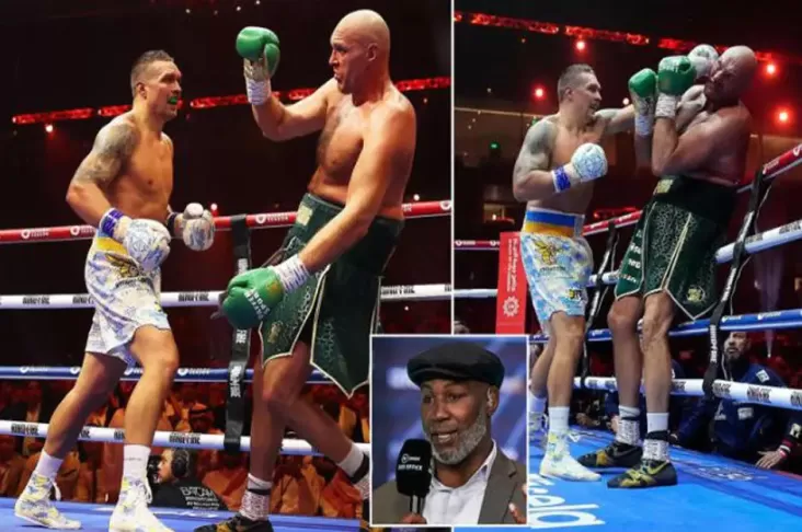 "Lennox Lewis: Oleksandr Usyk, Si Penyebab Cedera Tyson Fury"
