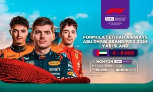 Pesta Balap Seru di Yas Marina! Saksikan Live Streaming F1 Abu Dhabi di Vision+