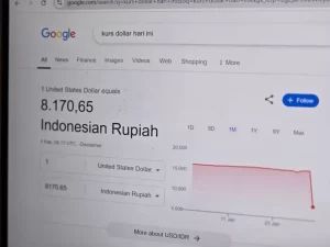 “Rupiah Kembali Meroket ke Rp8.170 per Dolar AS di Google, Netizen Gempar!”