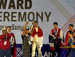 Pembaruan klasemen medali SEA Games 2025: Petanque beri emas, Indonesia kejar Thailand