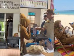 Ratu Dewa Sidak Kelurahan Plaju Ulu, Dua Pegawai Kepergok Makan Kelempang Saat Jam Kerja