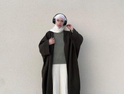 Cara Padukan OOTD Monokrom Hitam Putih dengan Hijab