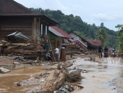 Rumah Hanyut, Korban Banjir Batu Busuk Belajar di Gedung Diklat PT Semen Padang