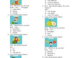 35 Soal Pilihan Ganda dan 5 Esai Bahasa Inggris Kelas 1 SD Lengkap Jawaban, Ulangan Semester 2 dan Ujian