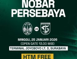 Dilarang ke Bantul! Bonek Nikmati Nobar Gratis Persebaya vs PSIM di Joyoboyo dengan Meet & Greet Pemain