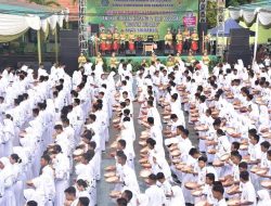 Selesaikan Misi 12 Jam, Andi Ciptakan Rekor MURI dengan 377 Kepala Dicukur di Palangka Raya
