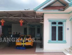 Mobil sport, gudang, dan brankas Asui di Toboali dipolice line, dua tersangka ditangkap