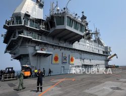 AL India promosikan persahabatan dan tampilkan modernisasi kapal perang