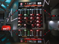 IHSG Melemah ke 8.171 Akibat Koreksi Saham DSSA, BREN, dan TLKM