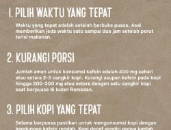 Jangan Asal, Ini Cara Minum Kopi Aman Saat Puasa Ramadan