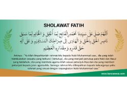 Sholawat Fatih Asli dan Artinya dengan Manfaat Lengkap