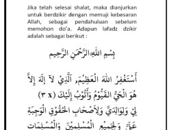 Waktu Ashar Dekat, Ini Bacaan Doa Setelah Sholat Wajib Sore