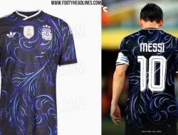 Debut Jersey Tandang Argentina Lawan Spanyol di Finalissima 2026 Jelang Piala Dunia