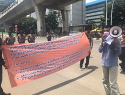 Demo di Mabes Polri, Mahasiswa Desak Kapolri Tangani Kasus Kematian Noni