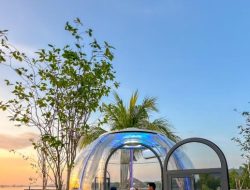 Makan malam romantis di dome laut Batam, ini harga dan fasilitasnya